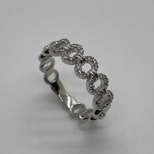 Sterling Silver Circle Band/ Size 7
